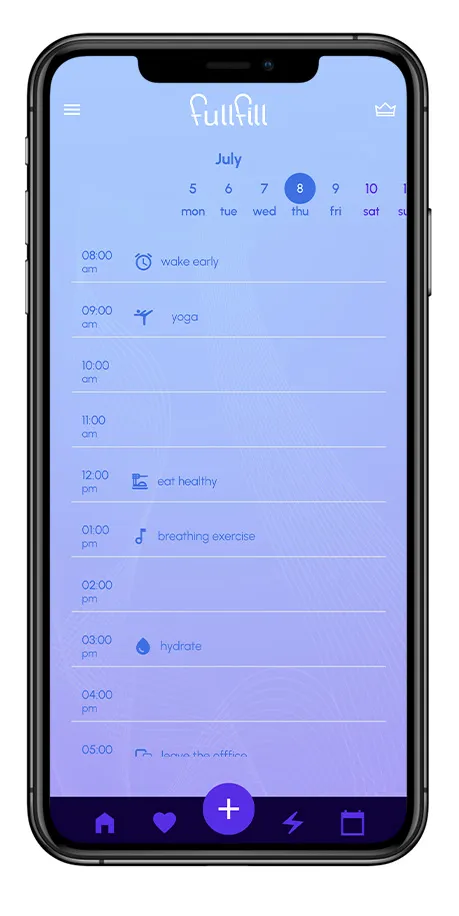 Calendar screenshot
